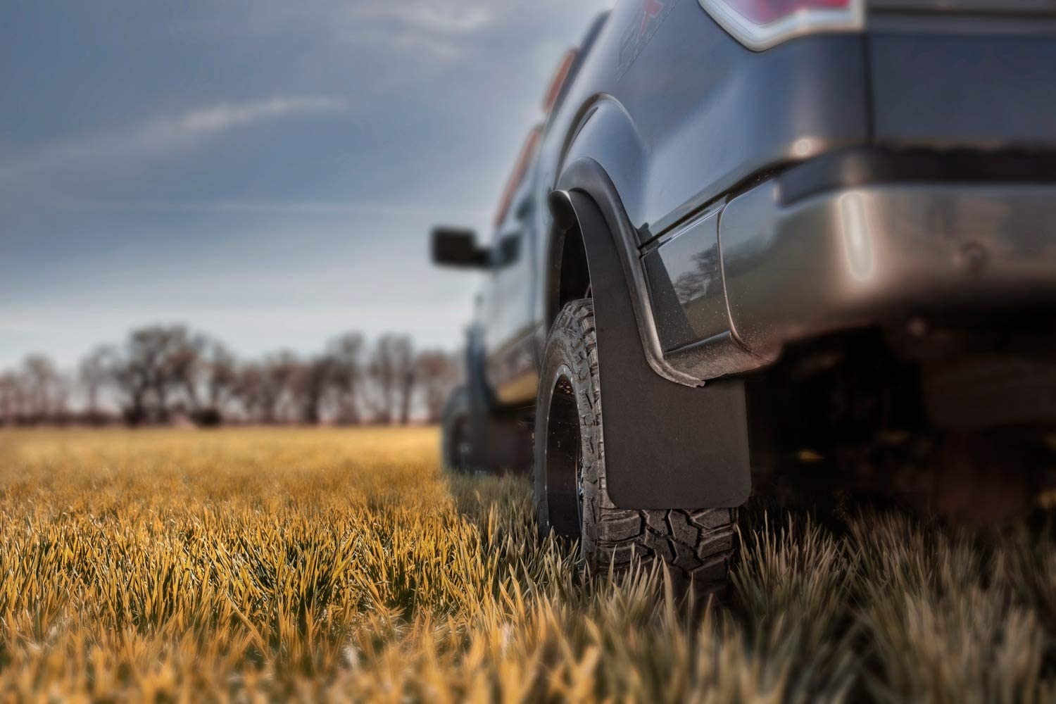 Husky Liners Universal Mud Flaps Long-John 12"-Wide 36"Length Black 17048 image 1