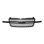 2005 - 2007 Silverado 1500/2500/3500 Grille Matte Black image 0