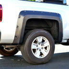 2014 - 2018 Chevrolet Silverado 1500 2500HD 3500HD Pocket Style Fender Flares (5.8ft Bed) image 1