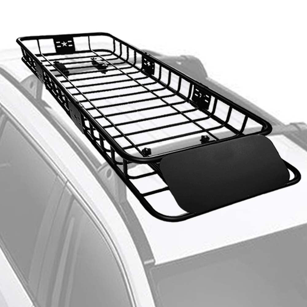 Skinny Roof Rack Mount Cargo Basket 200 Lb. image 3