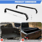 Overland Bed Racks Truck Cargo Carrier – Heavy Duty, Adjustable Truck Rack for Pickup Trucks image 4