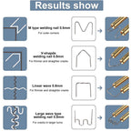 Plastic Welder Kit for Bumper Repair, 50w Hot Stapler Welding Gun image 2