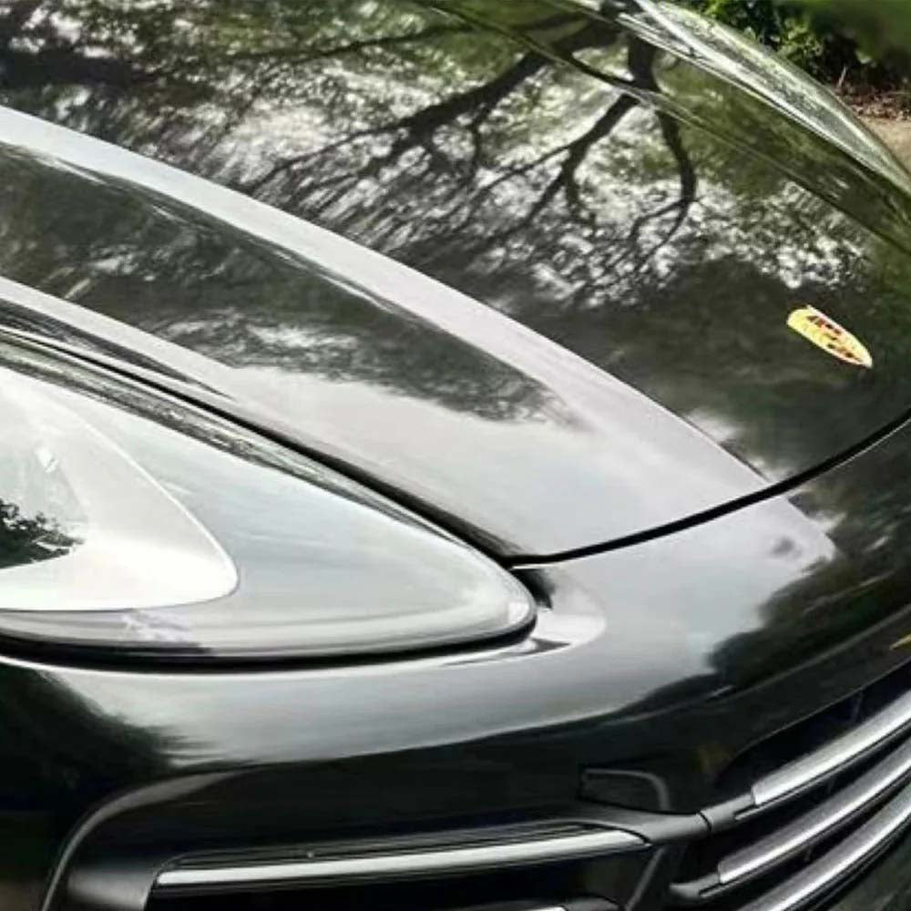 Glitter Metallic Glitter Black Vinyl Wrap image 3