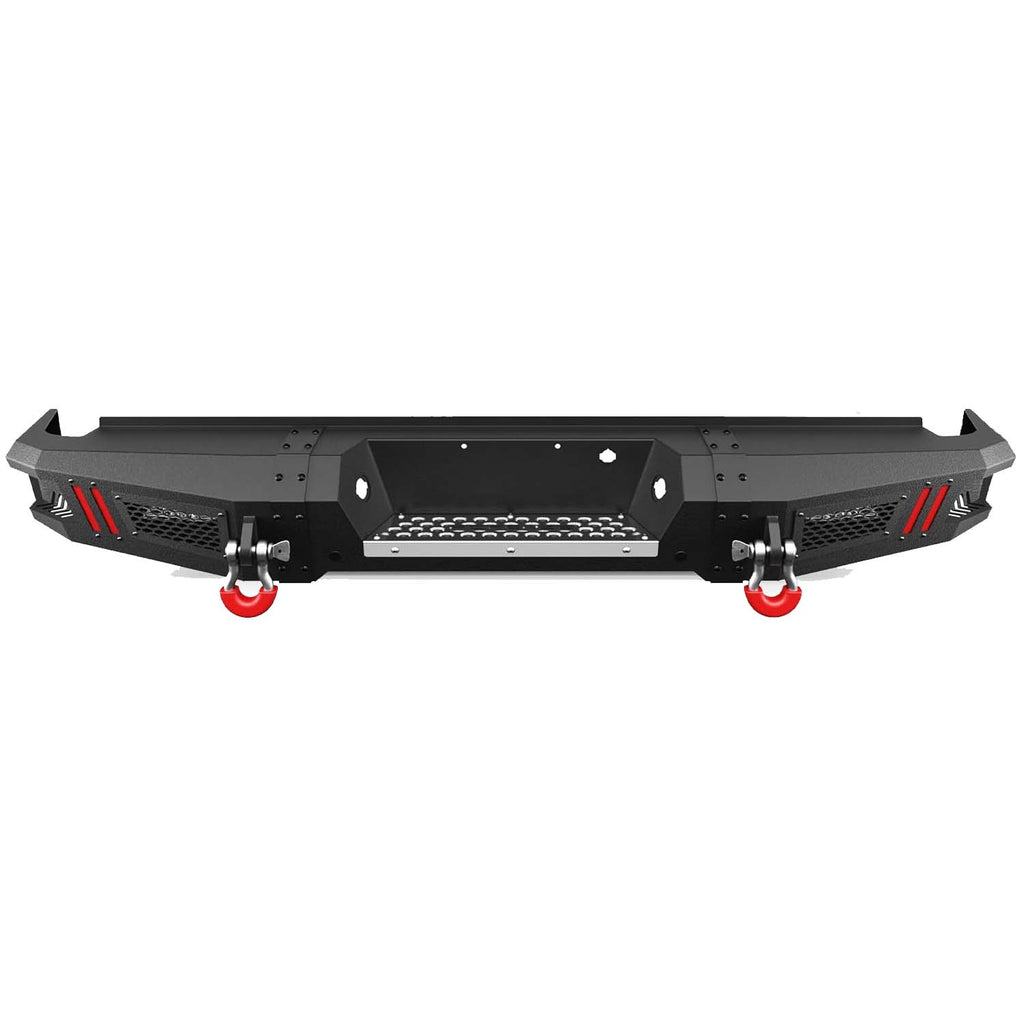 2009 - 2014 F-150 Steel Rear Bumper with LED Lights image 0