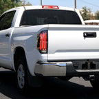 2014 - 2021 Toyota Tundra Facelift Style Full LED Tail Lights with Sequential Turn Signal (Jet Black Housing/Clear Lens) image 9