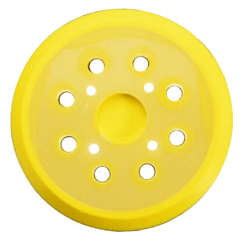 5Inch 8-Hole 125 MM Back-up Sanding Pad 4 Nails Hook and Loop Sander Backing Pad image 0