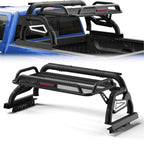 Truck Roll Bar with Basket Heavy Duty Sport Bar Chase Rack for Full Size Trucks image 0