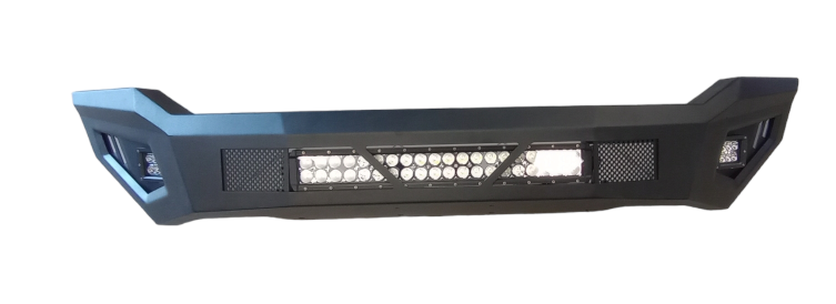 2015-2017 FORD F-150 FRONT STEEL BUMPER WITH LED LIGTHS image 0