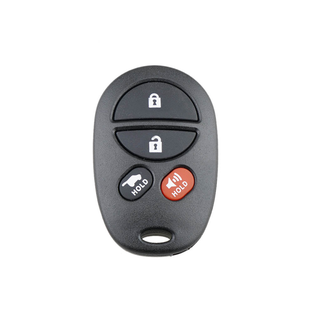4 Buttons 315Mhz Car Keyless key Fob Remote Key For TOYOTA Sienna GQ43VT20T image 0