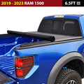 Soft Roll Up Tonneau Cover for 2019 – 2023 Dodge RAM 1500 Classic Body (6.4ft Box) image 0