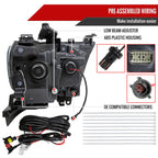 2019-2022 Dodge RAM 1500 Switchback Sequential LED Turn Signal Projector Headlights (Matte Black Housing/Clear Lens) image 3