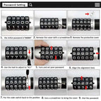 Universal Steering Wheel Lock 5 Digit Combination Anti Theft image 1