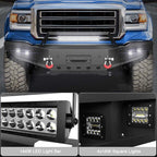 2014–2015 GMC Sierra 1500 Off-Road Front Steel Bumper image 3