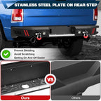 2009 - 2025 Ram 1500 Classic Rear Steel Bumper image 3