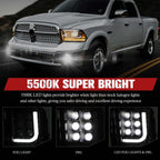 LED Bumper fog Light for 2013 - 2018 Dodge Ram 1500 image 1