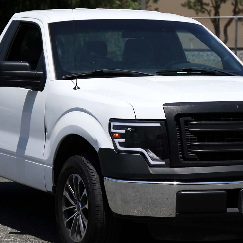 2009-2014 Ford F-150 Projector Headlight Assembly w/ LED image 8