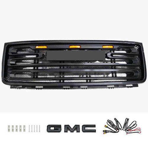 2007 - 2013 GMC Sierra 1500 Grille w/ LED image 1