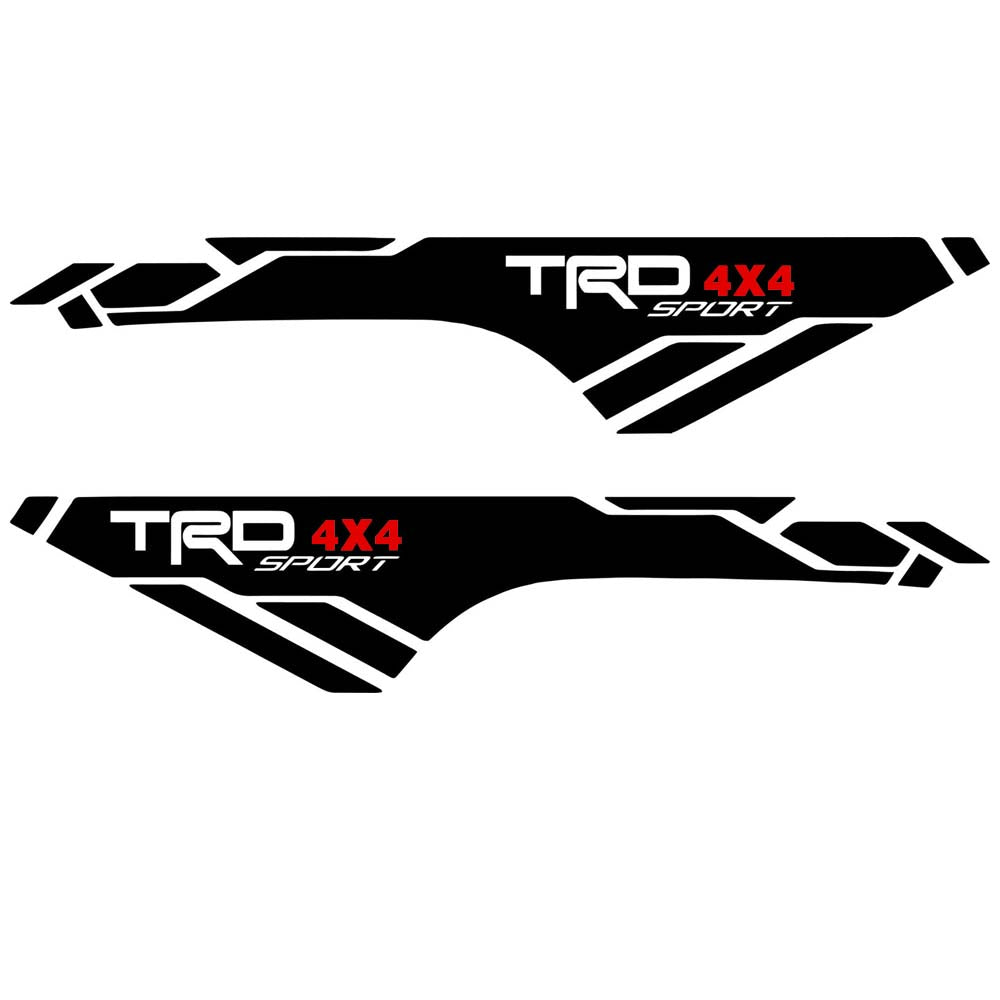 Tacoma Box TRD Sport 4x4 Decal Sticker image 0