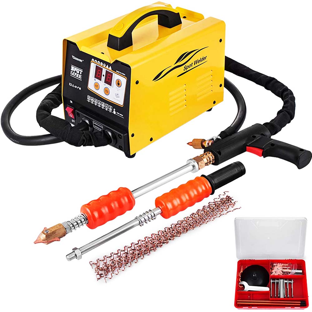 110V G90E Vehicle Panel Spot Puller Dent Spotter 3500A Spot Welding Machine Multispot Bonnet Door Repair image 0