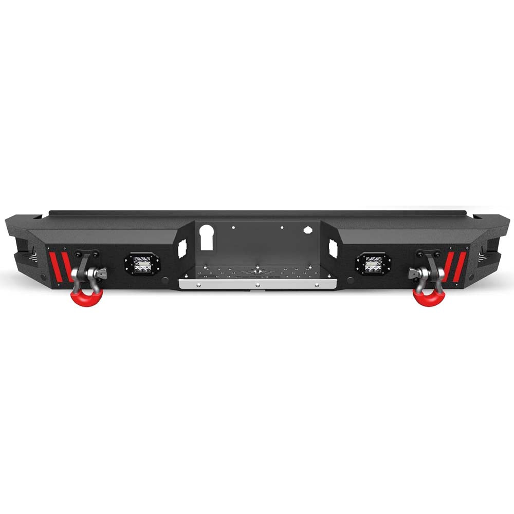 2015 - 2017 Ford F-150 Steel Rear Bumper With LED Lights (Excluding Raptor) image 0