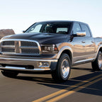 2009 - 2018 Dodge RAM 1500/2010-2018 RAM 2500 3500 Dual Switchback Sequential LED Bar Factory Style Headlights (Matte Black Housing/Clear lens) image 5