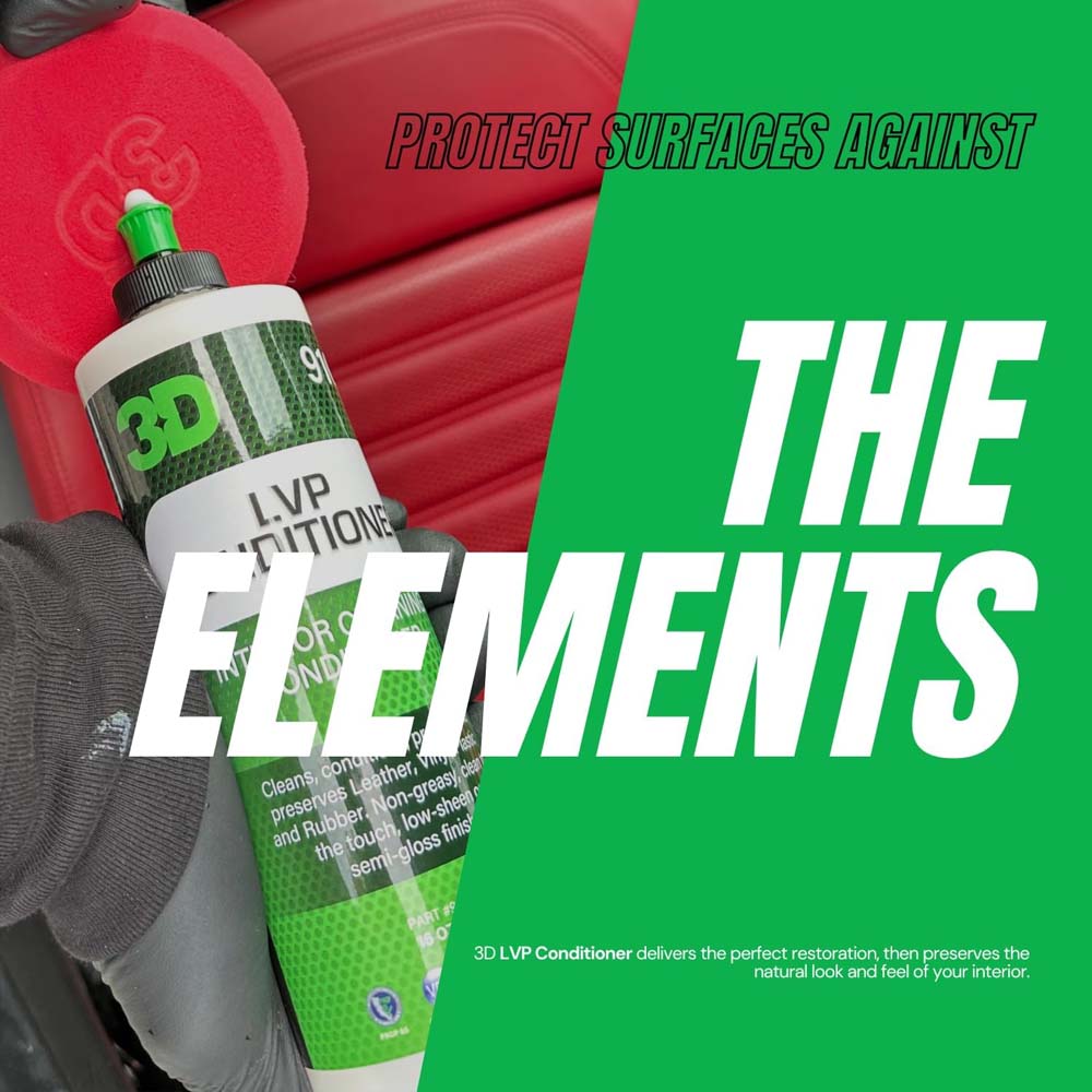 3D LVP Conditioner Restore and Condition Vehicle's Leather, Vinyl and Plastic image 5