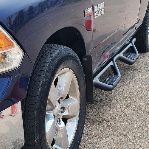 *CLERANCE* Nerf Bar Drop Down Side Step Running Boards for  Ram 2019+ new body style & Ford F150 9-24 Available image 0