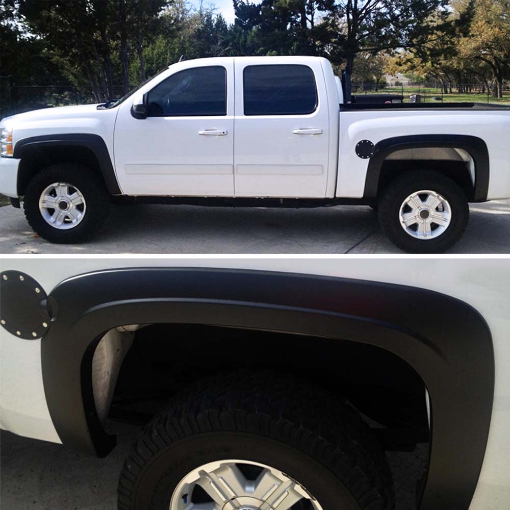 2007 - 2013 Chevrolet Silverado OE Style Fender Flares (5.8ft) image 4