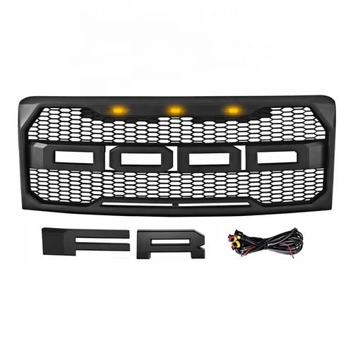 2009 - 2014 Ford F150 Raptor Style Grille w/ LED image 0
