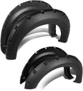 2009 - 2014 FORD F-150 Smooth Pocket-Riveted Style Side Wheel Fender Flares (Black) image 0