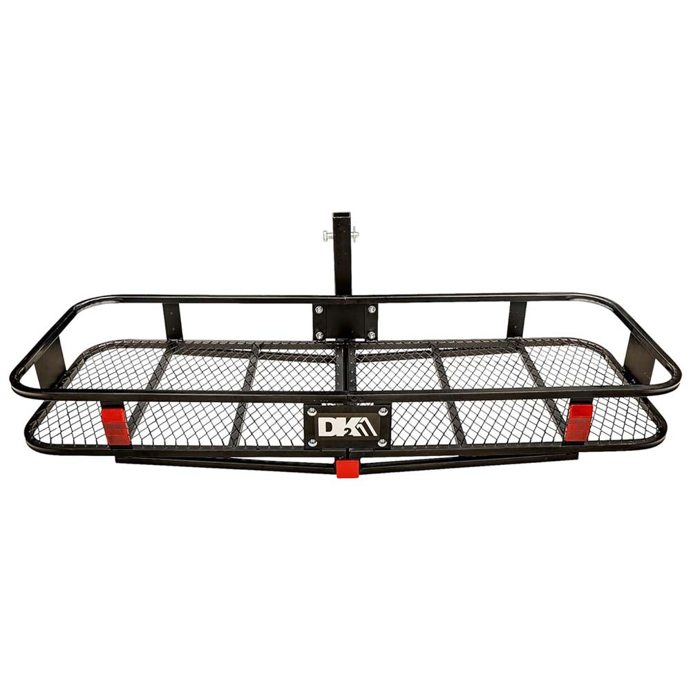 Hitch Mounted Folding Cargo Carrier 500lbs 2 inch Receiver image 1