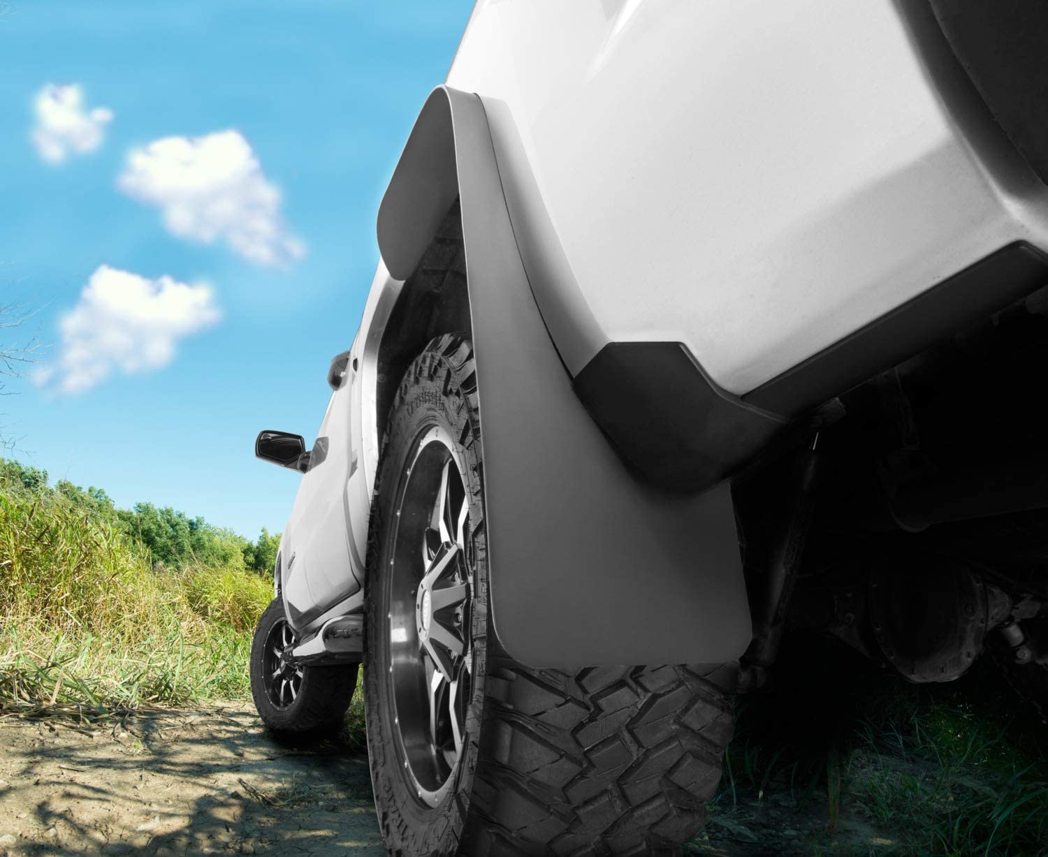 Husky Liners Universal Mud Flaps Long-John 12"-Wide 36"Length Black 17048 image 2