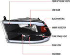 2009-2018 Dodge RAM 1500 / 2019 RAM Classic / 2010-2018 RAM 2500 3500 Switchback Sequential LED Headlights image 2