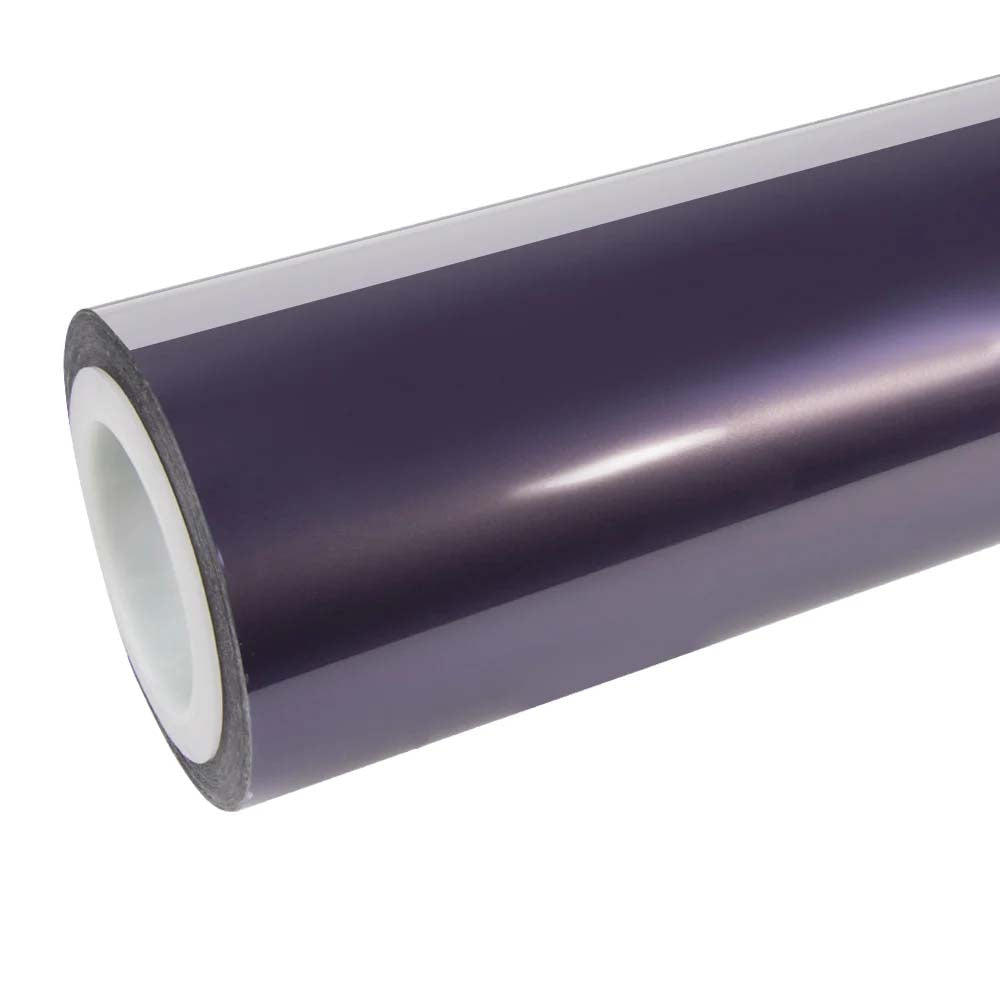 Glossy Metallic Violet Gray Vinyl Wrap image 0