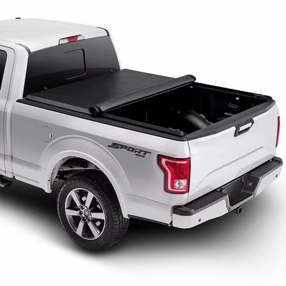Soft Roll Up Tonneau Cover for 2014 - 2018 Chevrolet Silverado 1500 / GMC Sierra 1500 (5.8ft Box) image 0