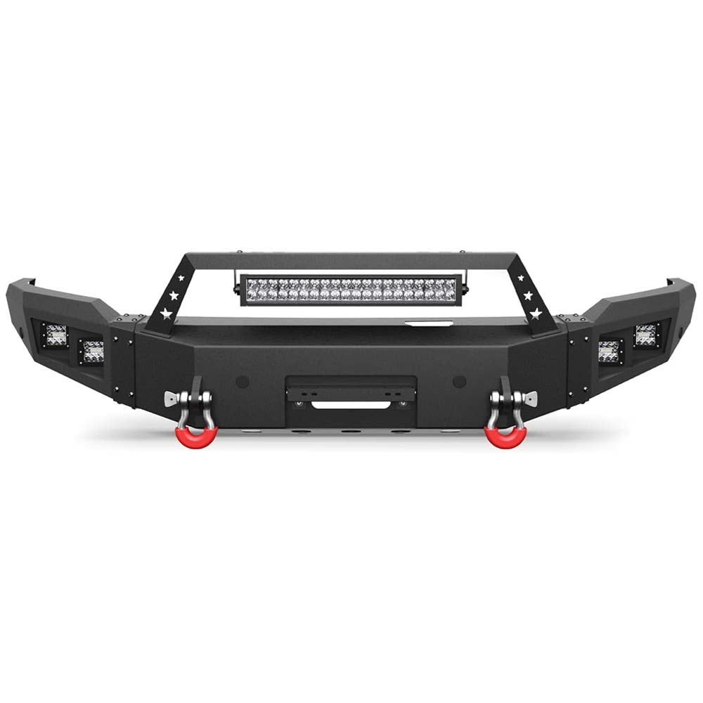 2014–2015 GMC Sierra 1500 Off-Road Front Steel Bumper image 0