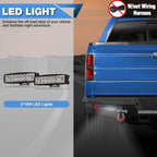 2009 - 2014 F-150 Steel Rear Bumper with LED Lights image 5