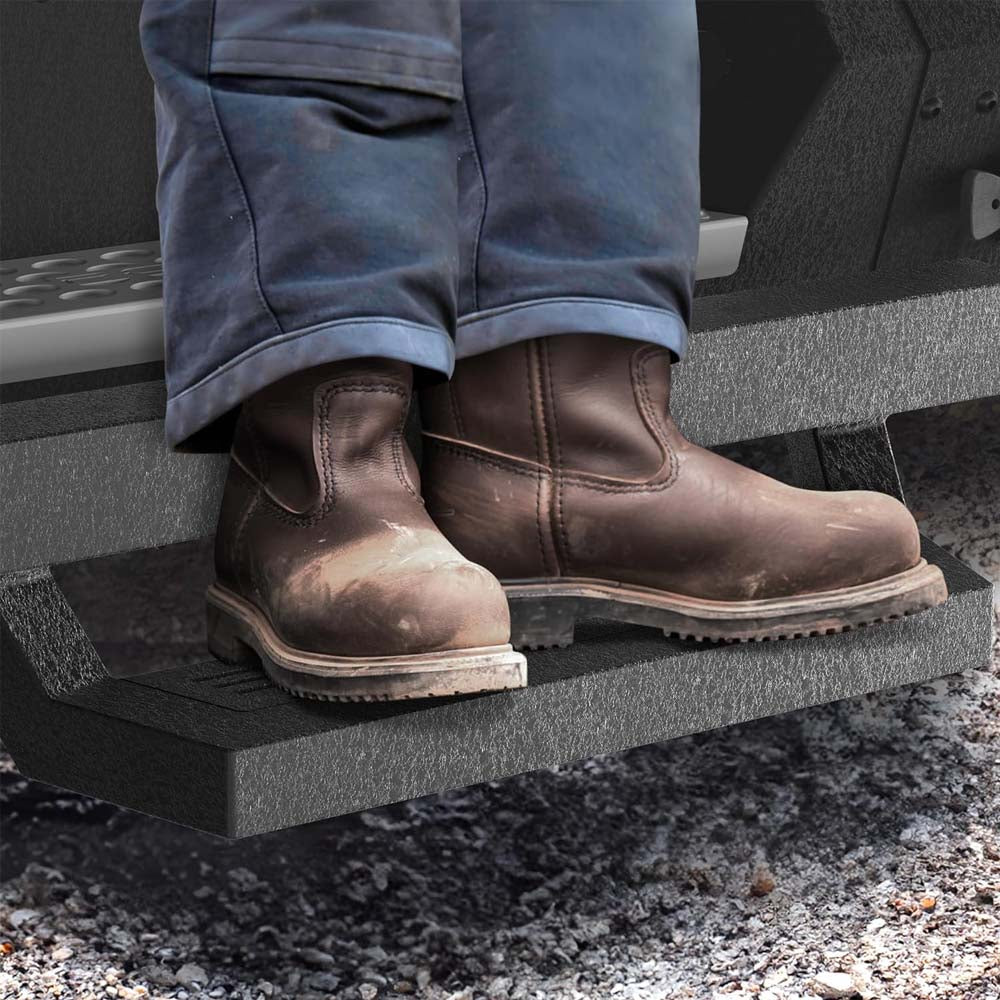 Hitch Step fit for Vehicles with 2" Towing Receiver, Protect Rear Bumper Bar image 1