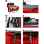 3-Fold Soft Tonneau Cover for 1999 - 2023 Ford F250/350 (6.8ft Box) image 1