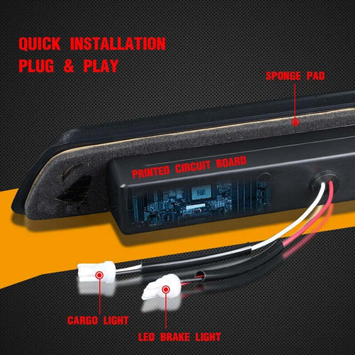 2009 - 2014 FORD F-150 3rd Third Brake Tail Cargo Light image 1