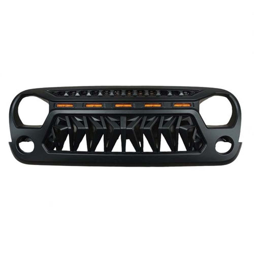 2007 - 2018 Jeep Wrangler JK Grille w/ LED image 0