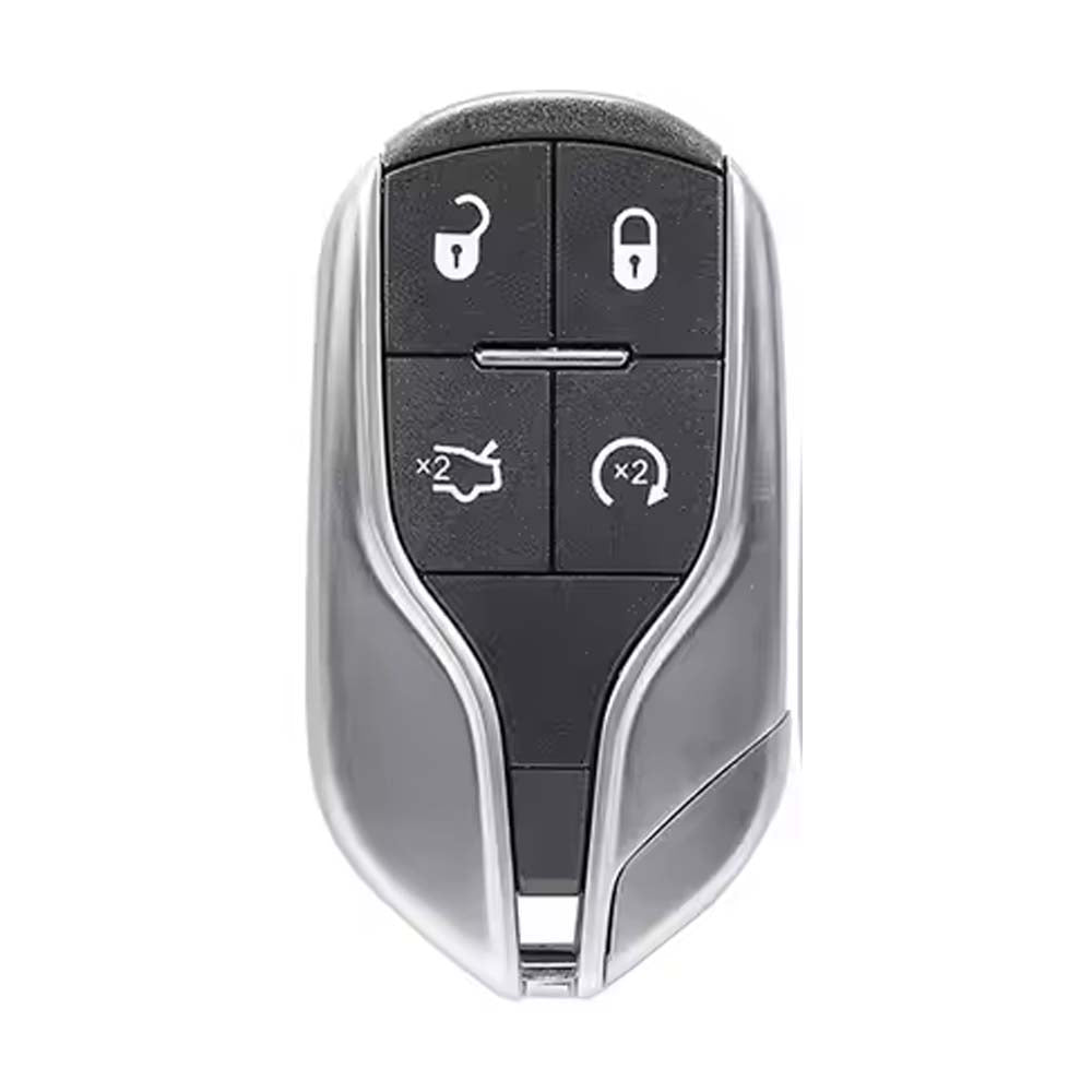 Maserati Quattroporte Ghibli Levant 4 BTN Remote Key Fob 433Mhz 46 Chip M3N-7393490 image 0