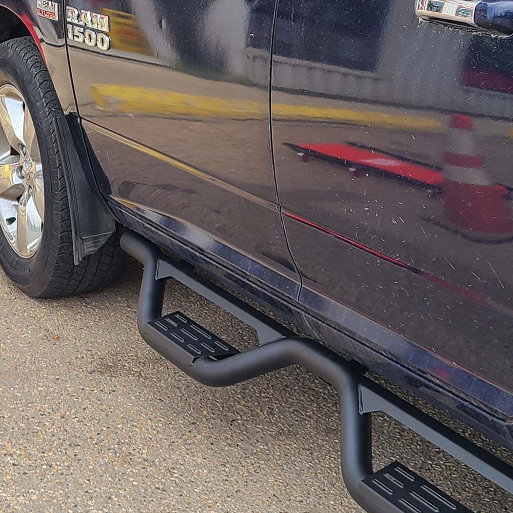 *CLERANCE* Nerf Bar Drop Down Side Step Running Boards for  Ram 2019+ new body style & Ford F150 9-24 Available image 2