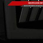 2014 - 2021 Toyota Tundra LED C-Bar Projector Headlights w/ Sequential Arrow Turn Signals (Black Housing/Smoke Lens) image 4