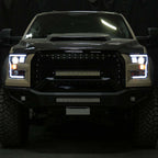 2015 - 2017 Ford F-150 LED Bar Projector Headlights - (Matte Black Housing/Clear Lens) image 10