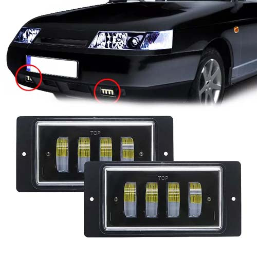 2PCS LED Fog Lights Lamps Universal image 0