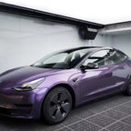 Glossy Metallic Violet Gray Vinyl Wrap image 1
