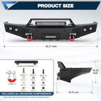 2014 - 2015 Silverado 1500 Heavy Duty Front Bumper image 6