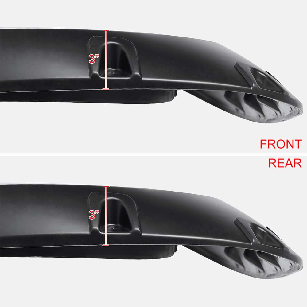 2007 - 2013 GMC Sierra 1500 / 2500HD / 3500HD Pocket Style Fender Flares (6.5ft / 8ft Bed) image 2