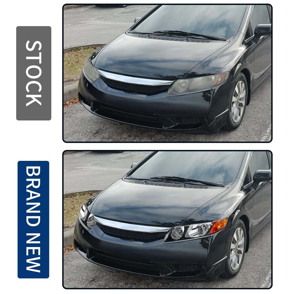 2006-2011 Civic Sedan Headlight Assembly 4 Door Sedan image 3